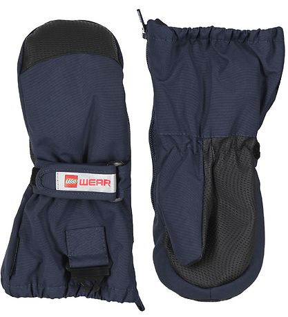 LEGO Wear Mittens - LWAripo - Navy w. Zipper