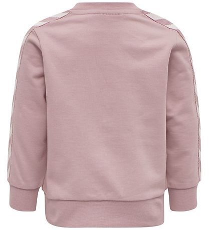 Hummel Joggedress - HMLBille - Rosa m. Hvit