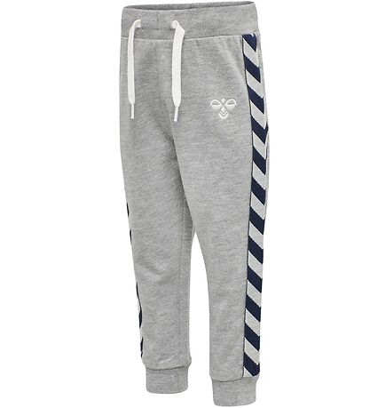 Hummel Joggedress - HMLBille - Grå Melert