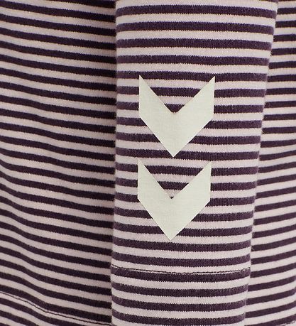 Blouse Hummel - HML Corail - Rose/Violet à Rayures