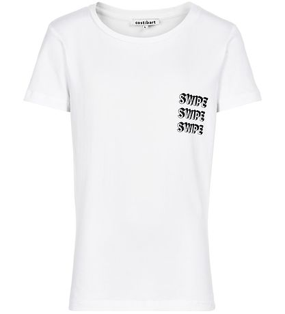Cost:Bart Stuttermabolur - Kitta - Bright White