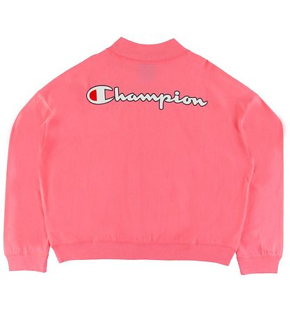 Champion Blouse Long Sleeve Top - Cropped - Pink