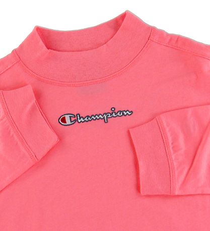 Champion Blouse Long Sleeve Top - Cropped - Pink