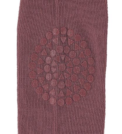 GoBabyGo Non-Slip Leggings - Misty Plum