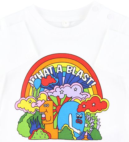 Blouse Stella McCartney Kids - Quelle explosion - Blanc