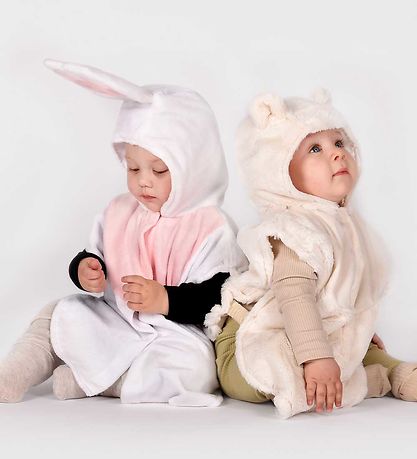 Den Goda Fen Costume - Rabbit - White