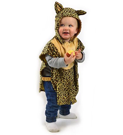 Den Goda Fen Búningur - Leopard - Brúnt