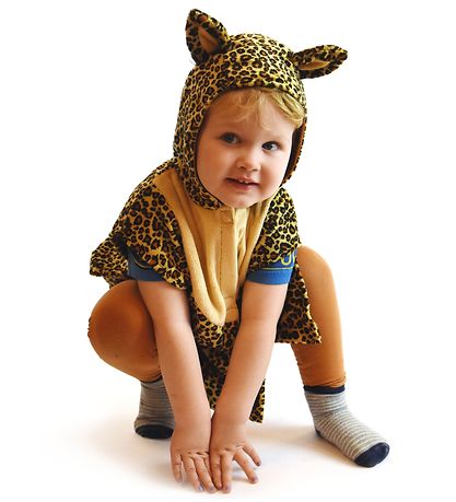 Den Goda Fen Búningur - Leopard - Brúnt