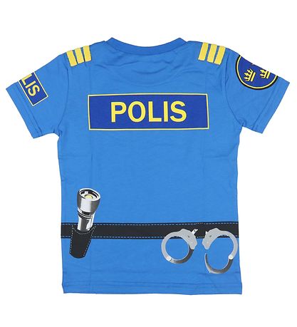 Den Goda Fen Búningur - Lögregla - Blá