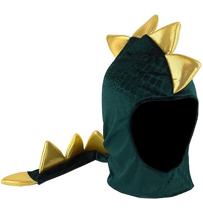 Den Goda Fen Kostüm - Drachenkopf - Grün