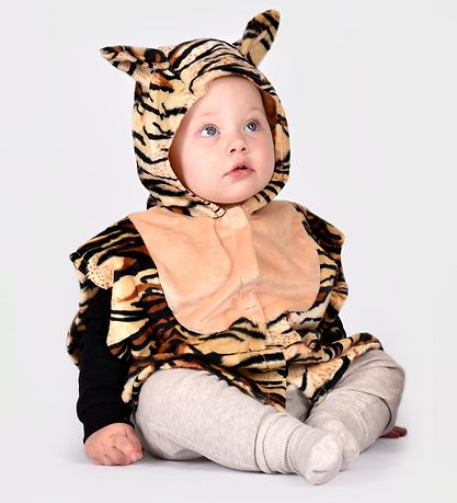 Den Goda Fen Kostüm - Tiger - Braun/Schwarz