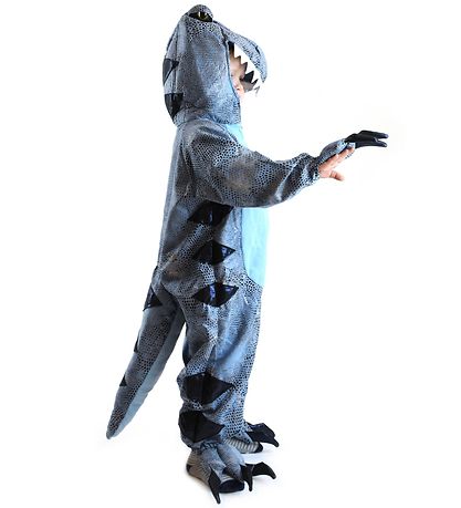 Den Goda Fen Costumes - Dinosaur - Bleu