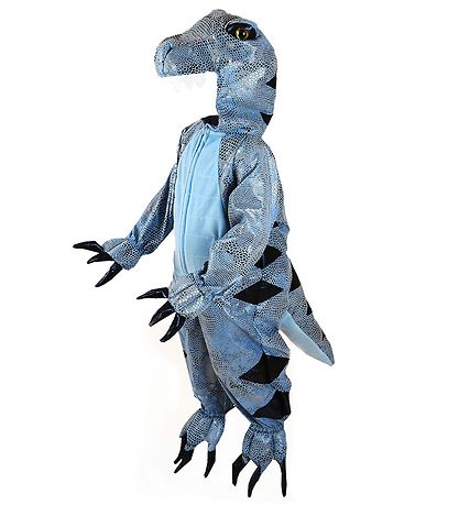 Den Goda Fen Maskeradkläder - Dinosaur - Blå