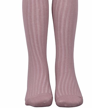 Melton Tights - Rib - Lavender