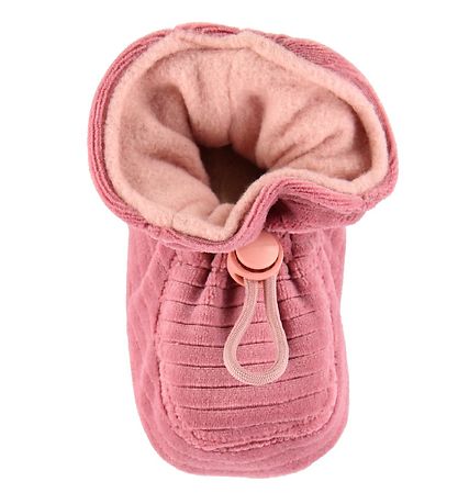 Melton Tofflor - Velour - Rosa