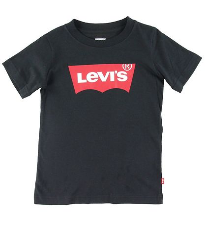Levis Stuttermabolur - Batwing - Svart