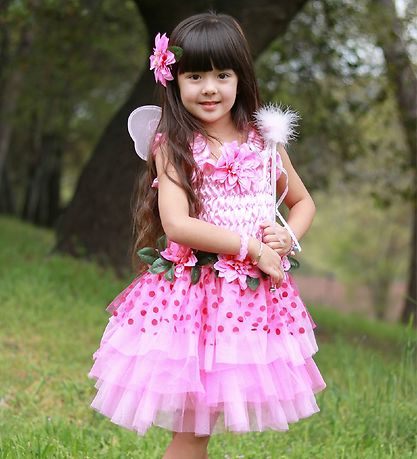 Great Pretenders Costume - Fairy - Blooms Deluxe - Dark Rose