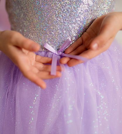 Great Pretenders Costume - Dress w. Sequins - Purple