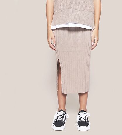 Grunt Skirt - Else - Rib - Sand