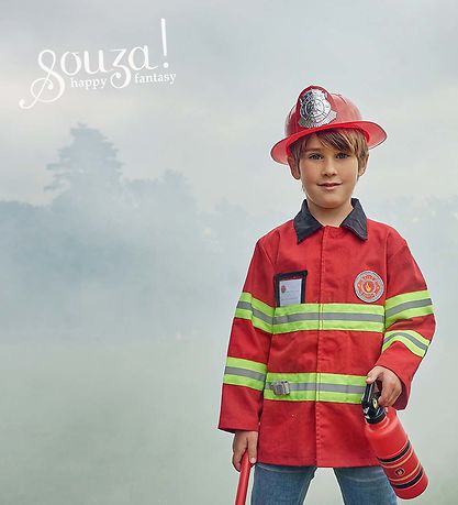Souza Costume - Fireman - Red