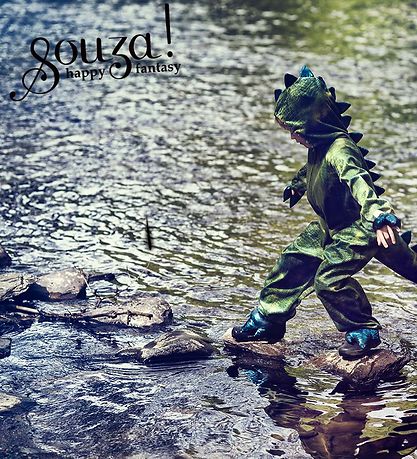 Souza Búningur - Tyrannosaurus - Grænt