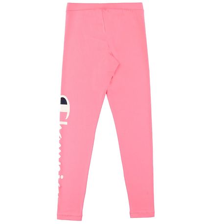 Champion Fashion Leggings - Rosa m. Logo