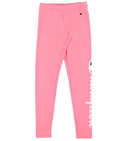 Champion Fashion Leggings - Rosa m. Logo