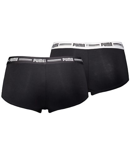 Puma Hipsters - Mini Shorts - 2er-Pack - Schwarz