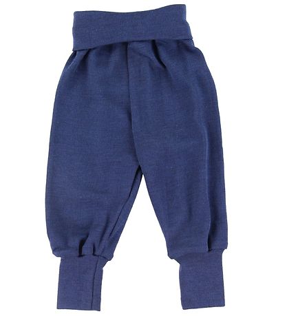 Engel Broek - Wol/Zijde - Marineblauw