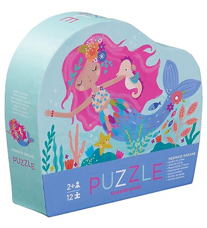 Crocodile Creek Jigsaw Puzzle - 12 Bricks - Mermaid Dreams
