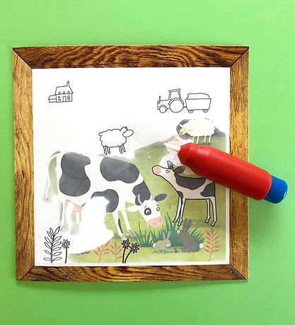 Tiger Tribe Colouring Set - Magic Painting World - Farm