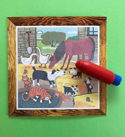 Tiger Tribe Colouring Set - Magic Painting World - Farm