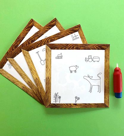 Tiger Tribe Colouring Set - Magic Painting World - Farm