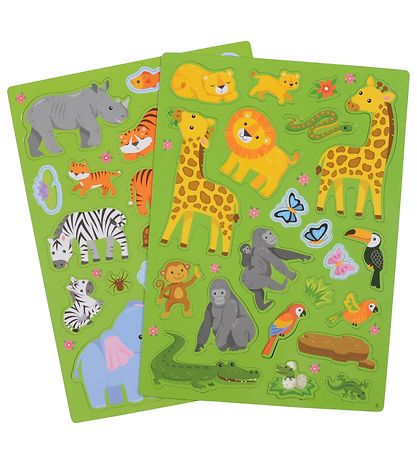 Tiger Tribe Magneetboek - Magna Carry - In The Jungle