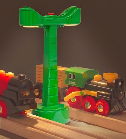 BRIO World Railway Light - Green 33836