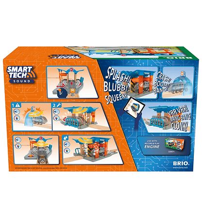 BRIO World Järnvägsstation - 2 Delar - Smart Tech Sound 33975