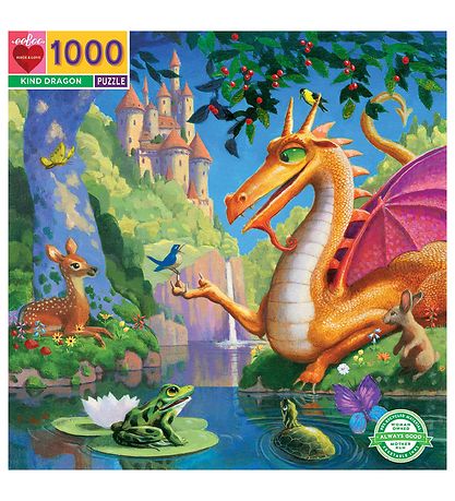 Eeboo Puzzle - 1000 Pieces - Kind Dragon