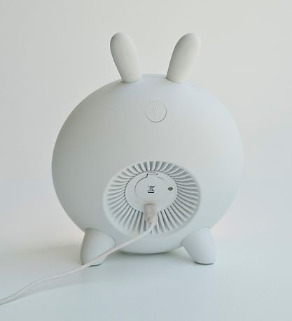 Rabbit & Friends Alarm Clock w. Lights - Wake Up - White