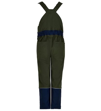 Minymo Work Overalls - Green/Navy