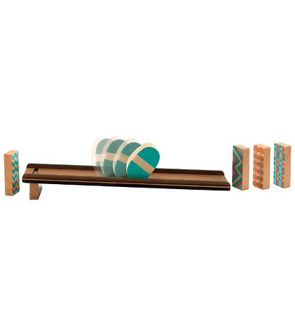 Toboggan à Billes Djeco - Bois - Zig & Go - 7 Parties - Culbuto