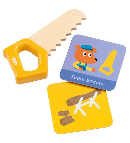 Djeco Toolbox - Wood - Super Bricolo - Handyman