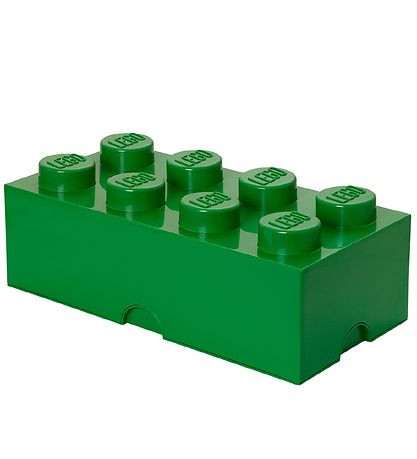 LEGO® Storage Storage Box - 8 Knobs - 50x25x18 - Green