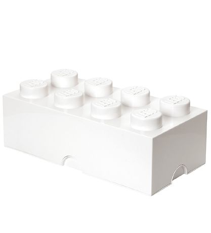 LEGO® Storage Storage Box - 8 Knobs - 50x25x18 - White
