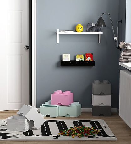 LEGO® Storage Storage Box - 4 Knobs - 25x25x18 - White