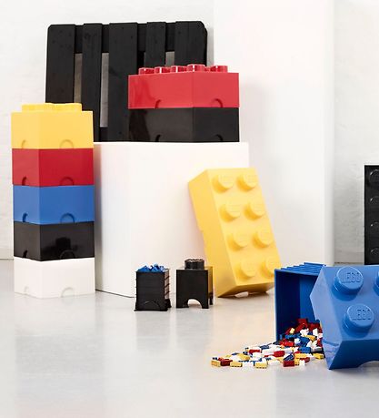 LEGO® Storage Storage Box - 8 Knobs - 50x25x18 - Yellow
