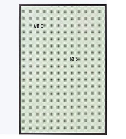 Design Letters Message Board - A2 - Green