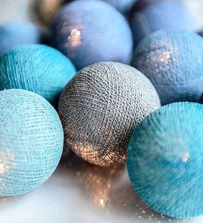 Iris Lights Chain - Ocean Blue