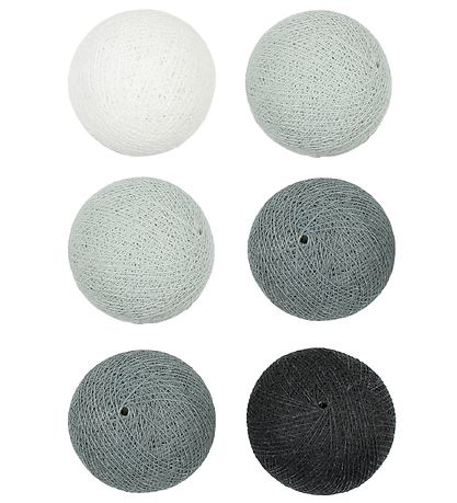 Iris Lights Light Chain - 290 cm - 20 Lights - Graphic Grey