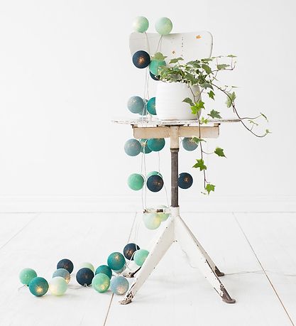 Iris Lights Chain - Cool Mint