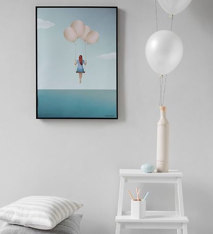 Vissevasse Veggspjald - 50x70 - Balloon Dream